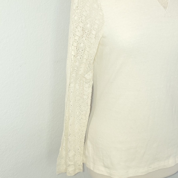 Prana Off-white long sleeve sweater - Picture 3 of 5